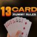 13 Card Rummy Rules