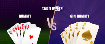 Rummy Vs Gin Rummy